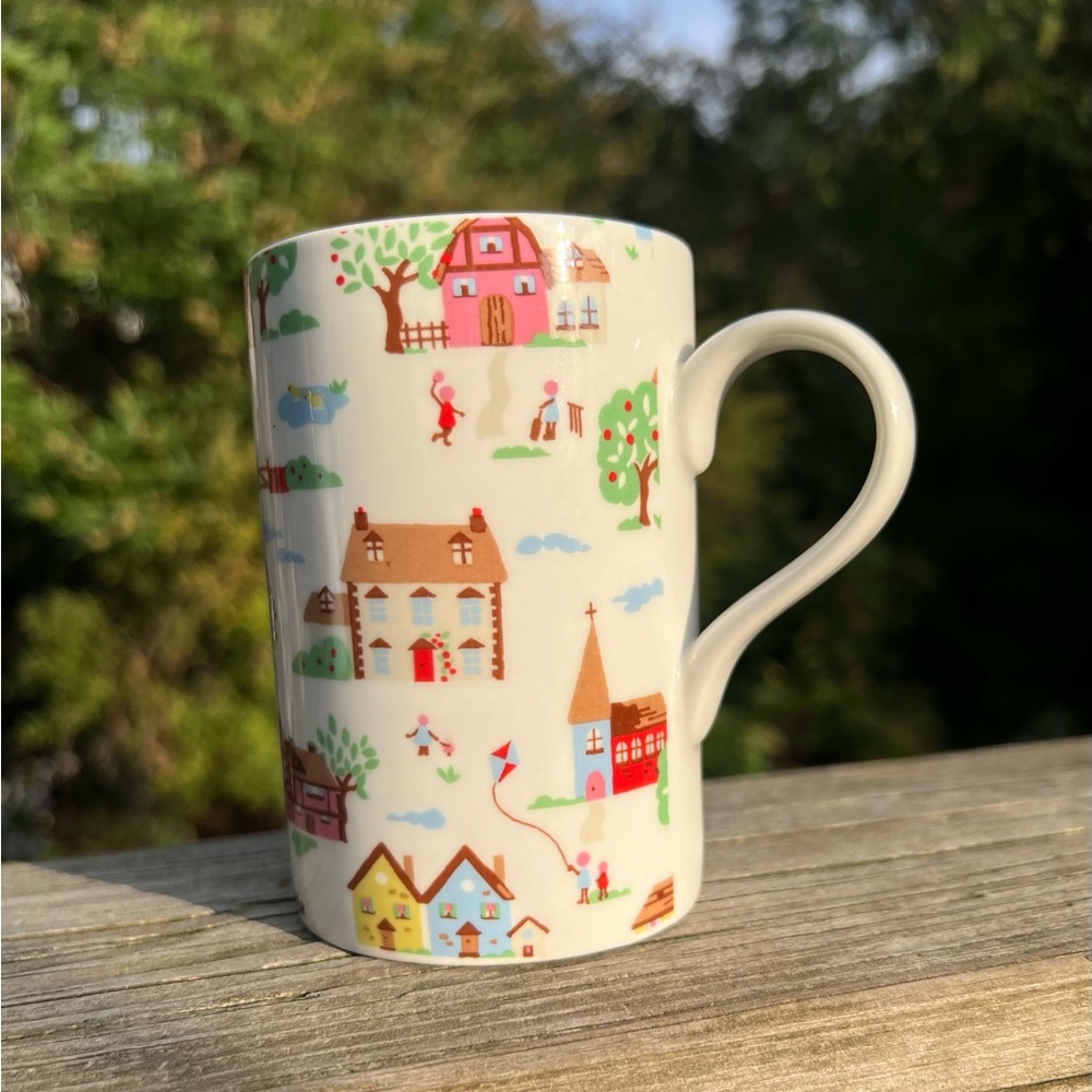 Queens Kitchen Cath Kidston Fine Bone China Mug 4.25” Height House Themed